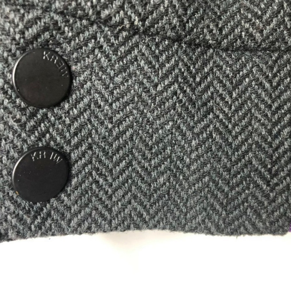 Kr3w MULTI COLOR Varsity Leather Jacket - Picture 13 of 13